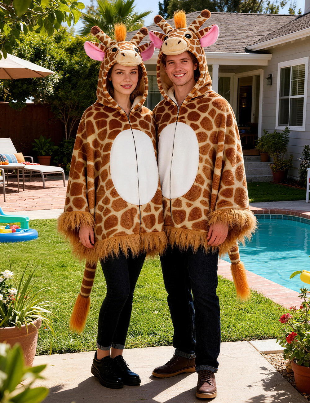 Giraffe Costume Cloak