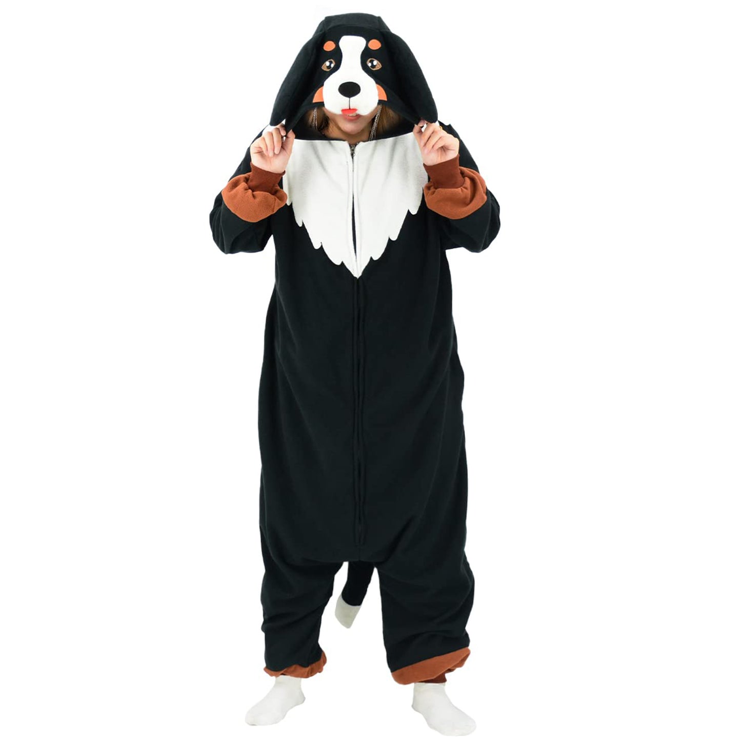 Bernese Mountain Dog Onesie Costume