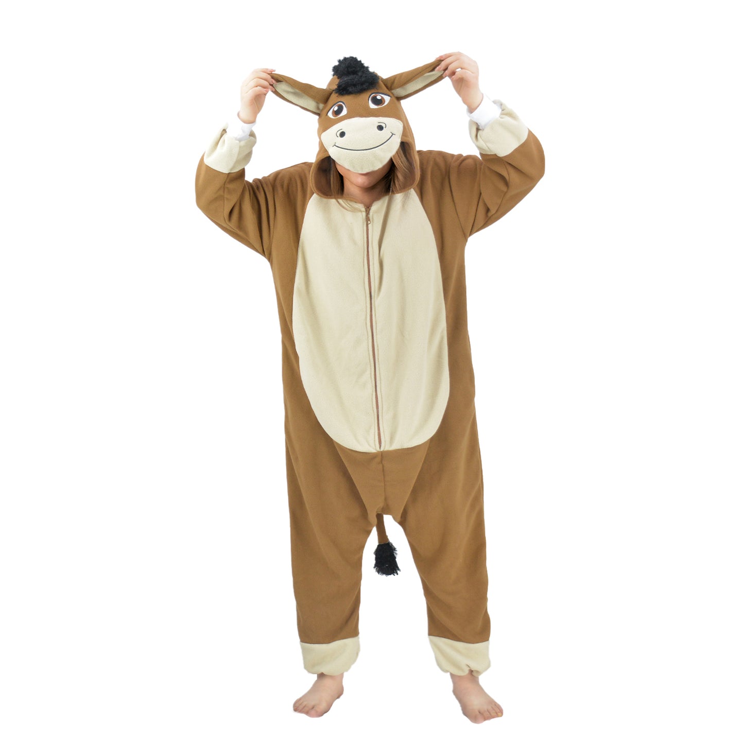 Brown Donkey Costume Pajamas