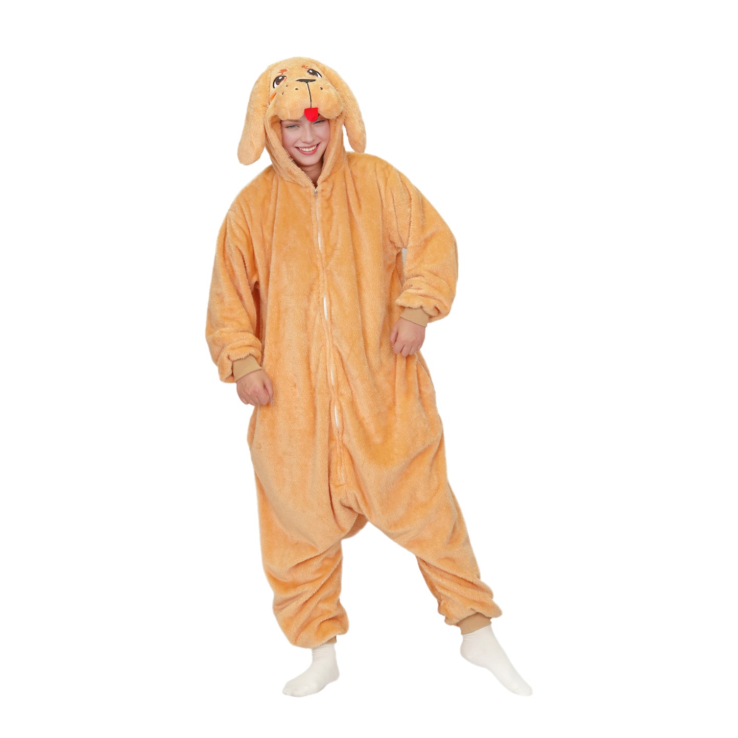 Golden Dog Retriever Costume Pajamas