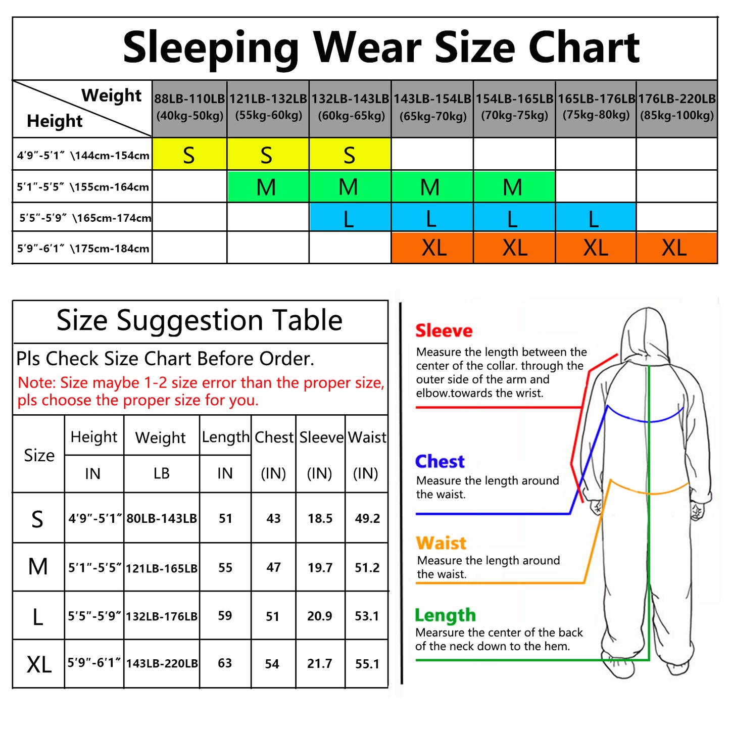 Teddy bear Costume Pajamas