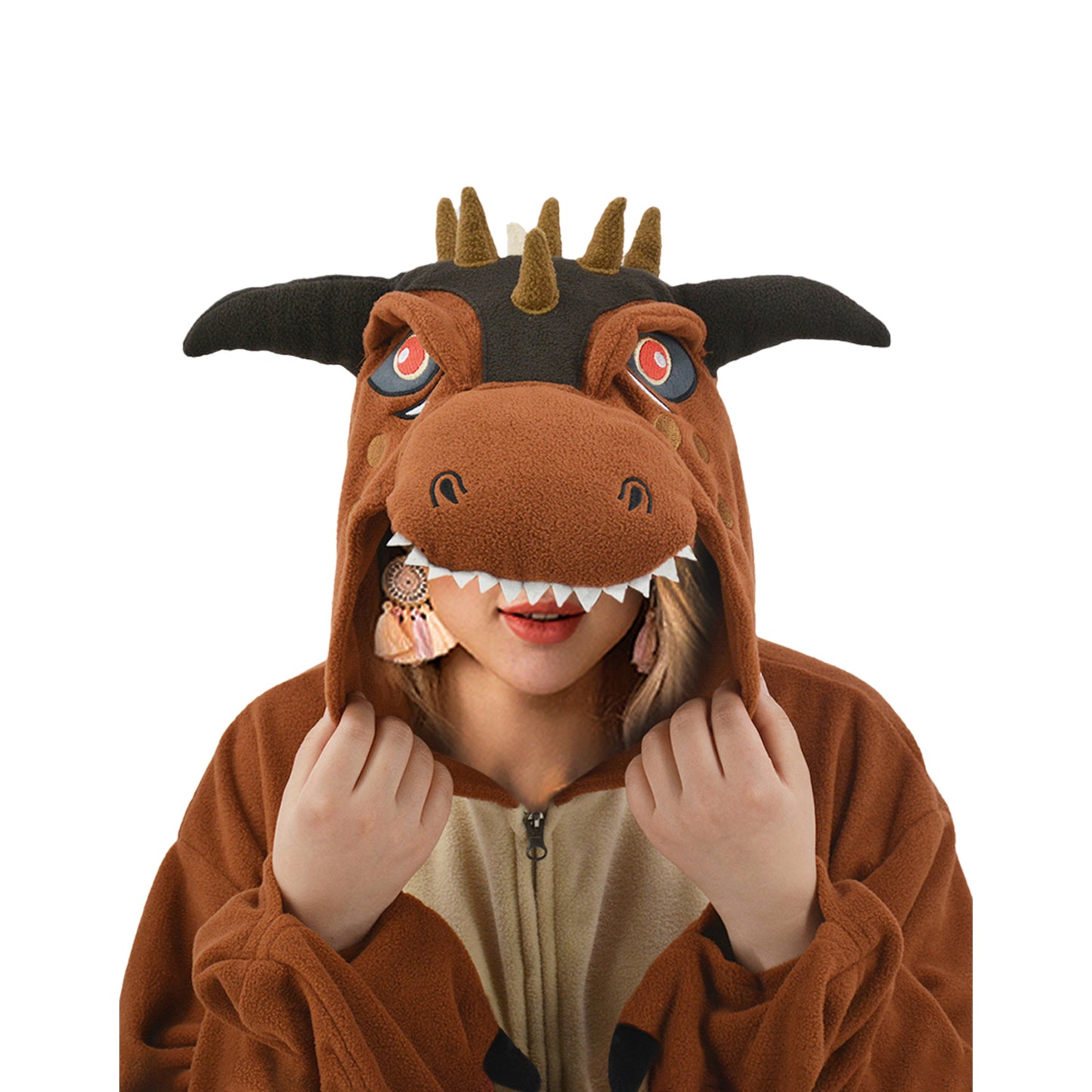 Carnotaurus Onesie Pajamas Costume