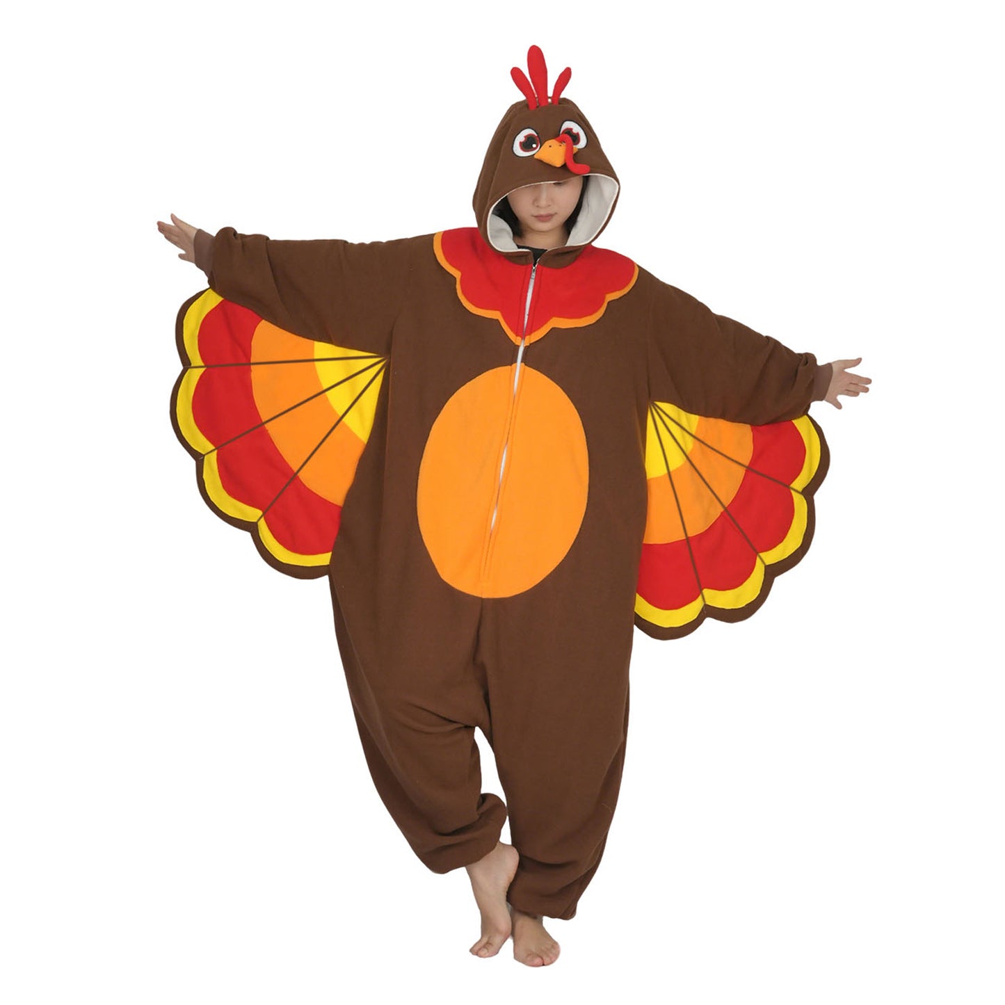 Adult Turkey Onesie Costume