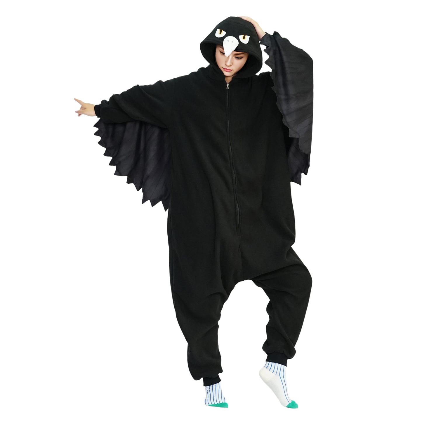 Crow Onesie Costume Pajamas
