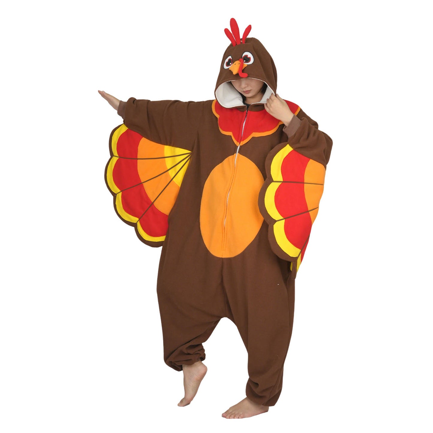 Adult Turkey Onesie Costume