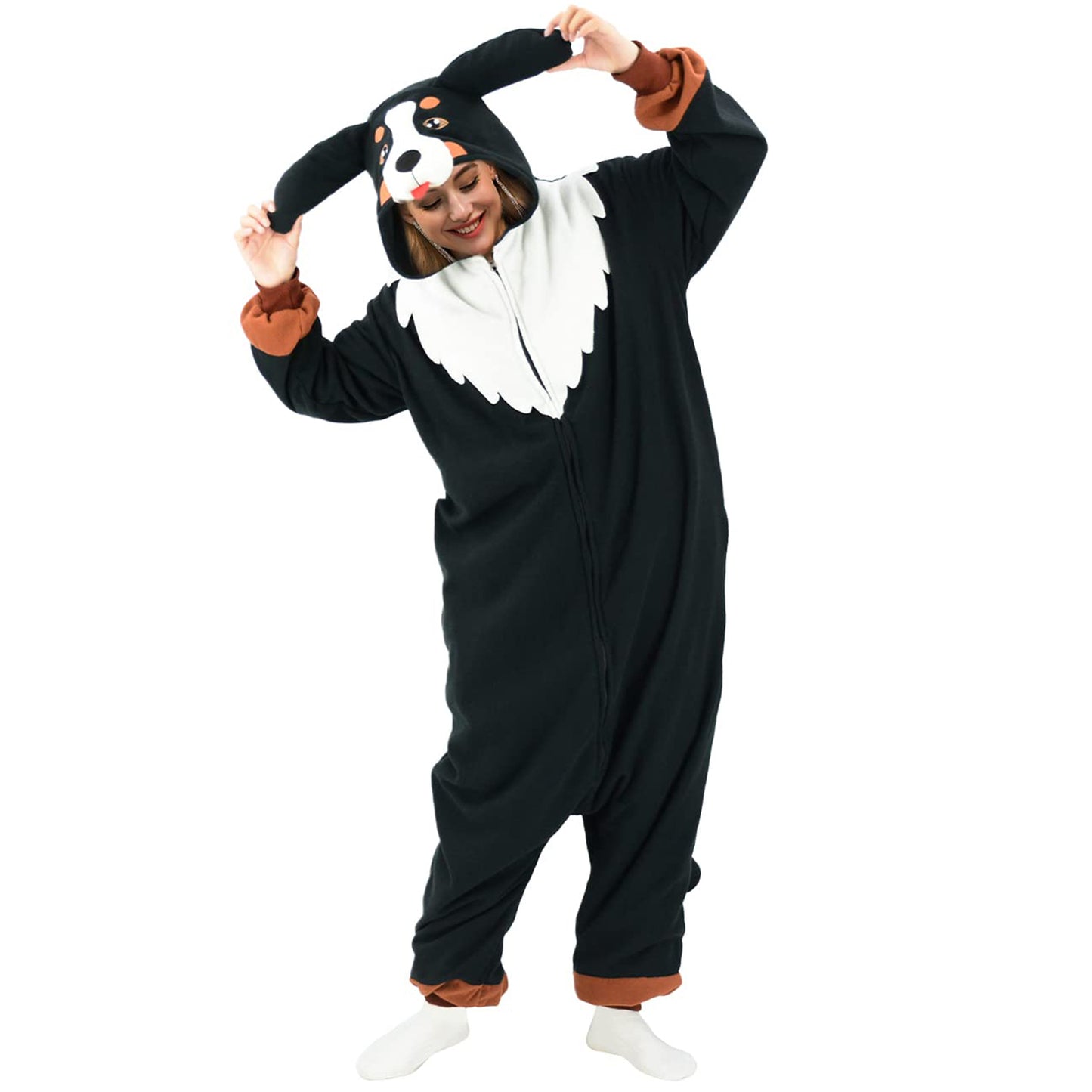 Bernese Mountain Dog Onesie Costume