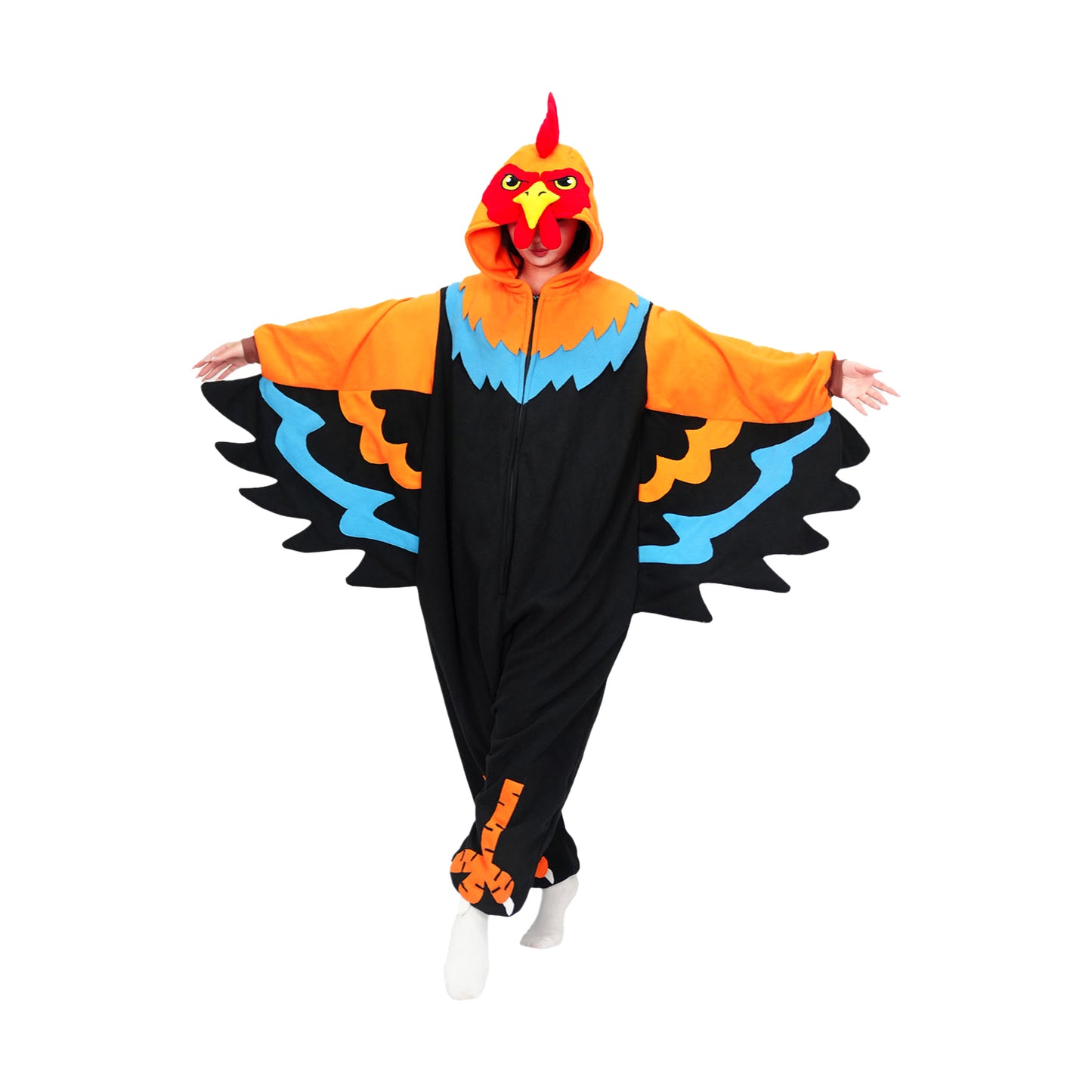 Rooster Onesie Chicken Costume