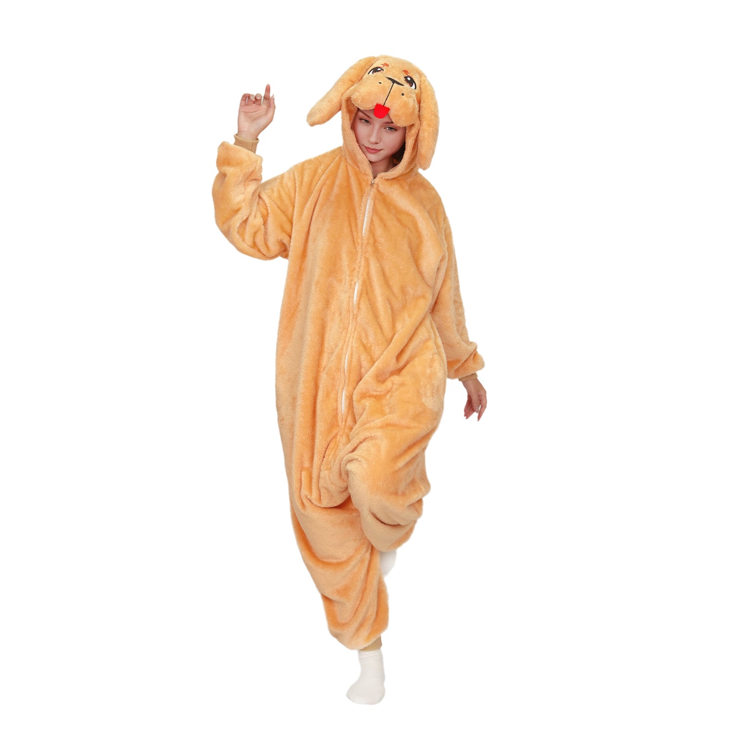 Golden Dog Retriever Costume Pajamas