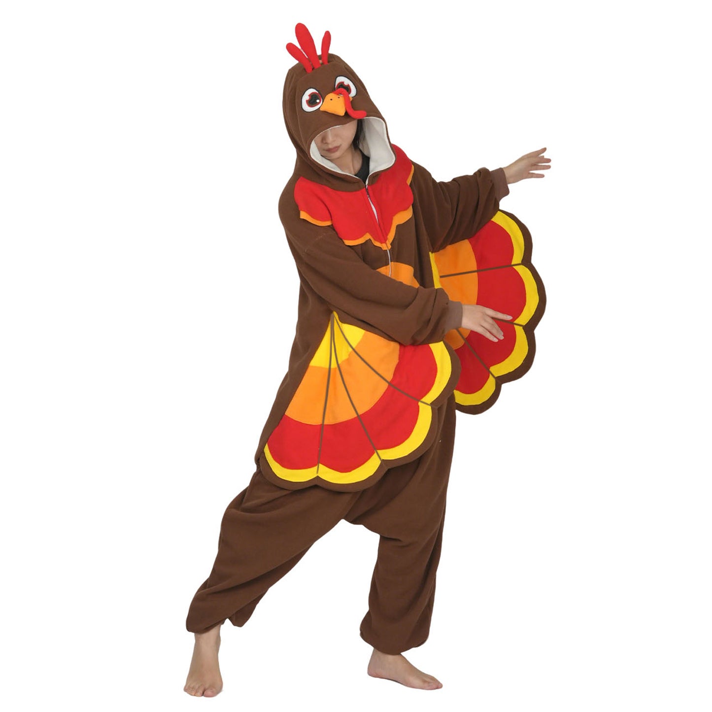Adult Turkey Onesie Costume