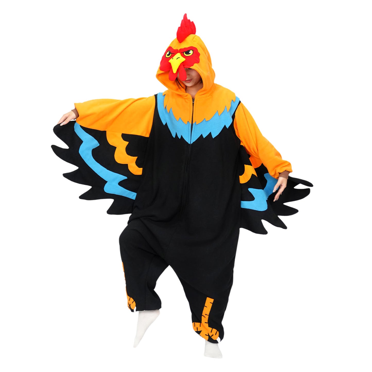 Adult Rooster Onesie Costume