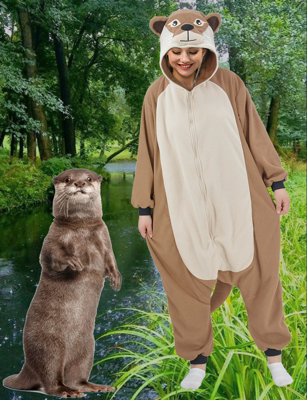 Otter Onesie Costume