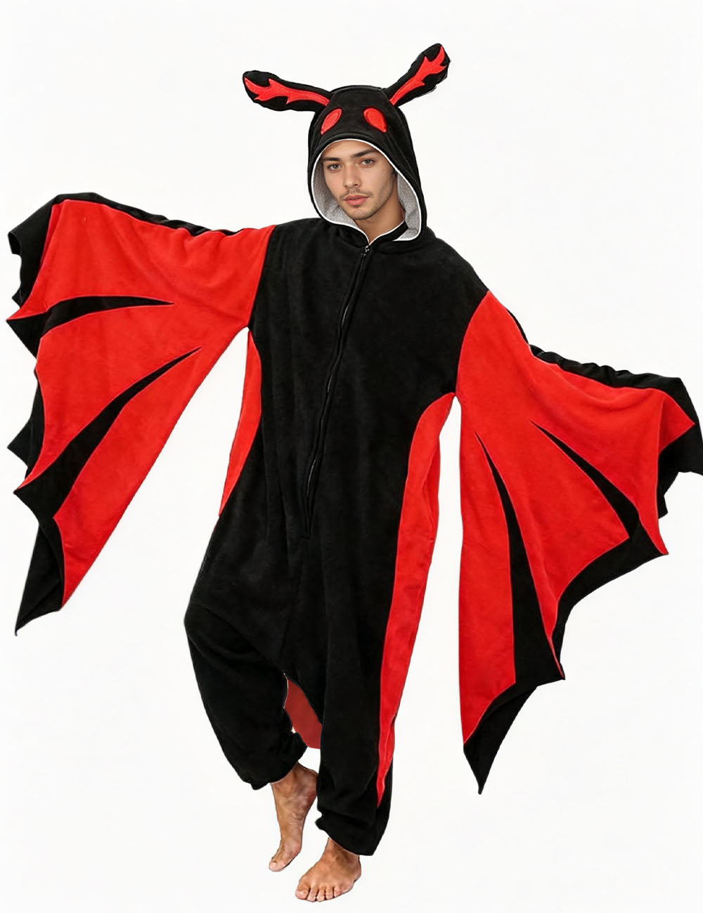 Mothman Onesie Costume Pajamas