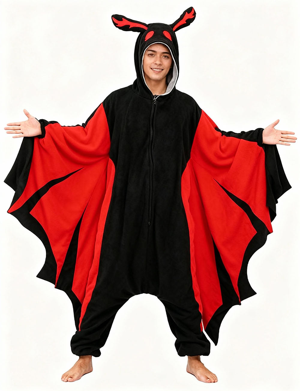 Mothman Onesie Costume Pajamas