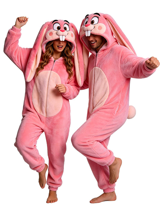 Pink Bunny Costume Adult