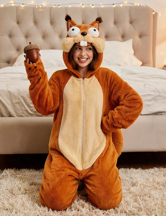 Brown Squirrel Onesie