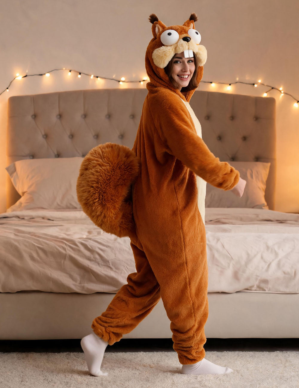 Brown Squirrel Onesie