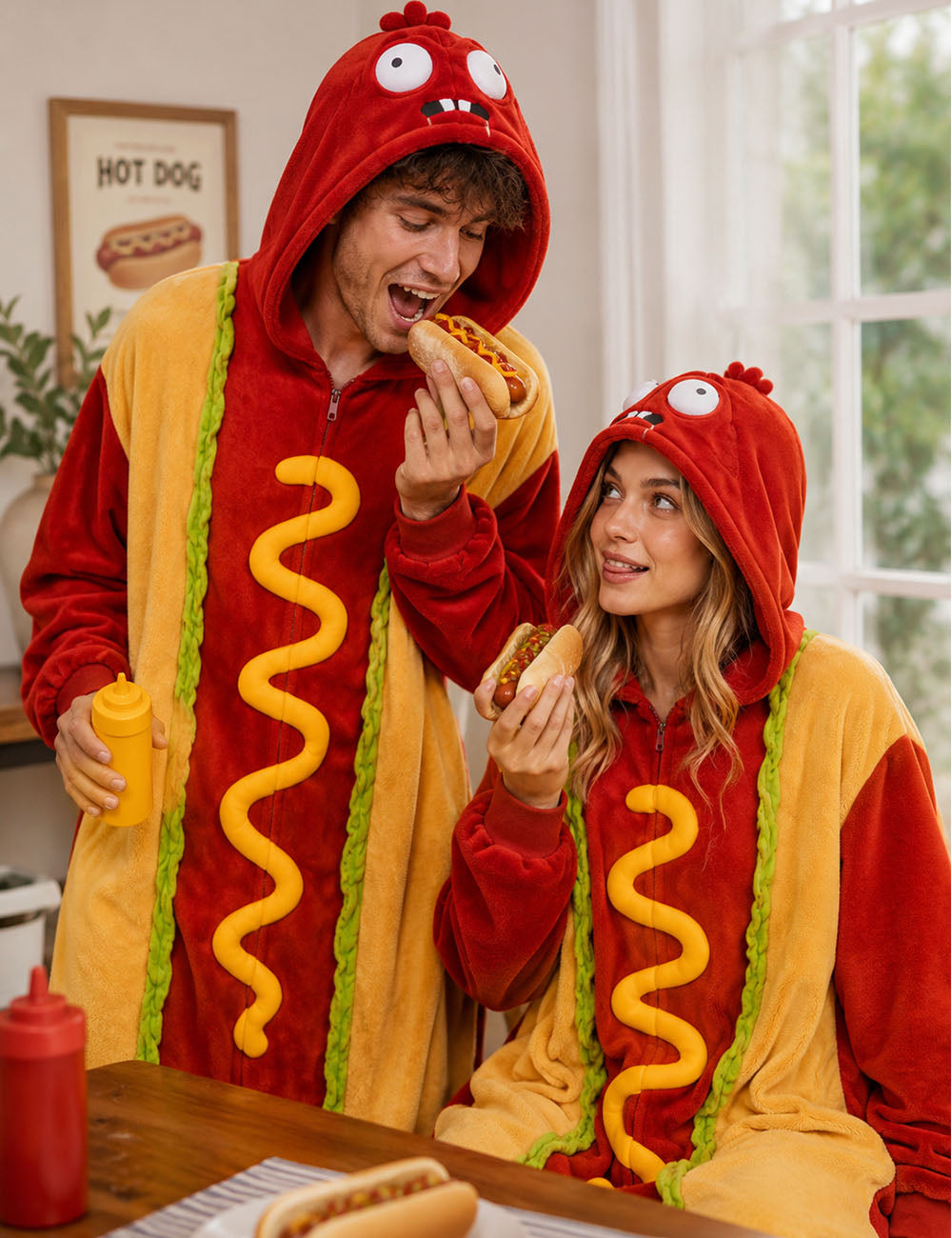 Funny Hot Dog Onesie
