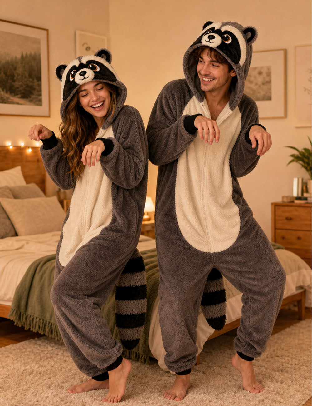 Gray Raccoon Costume