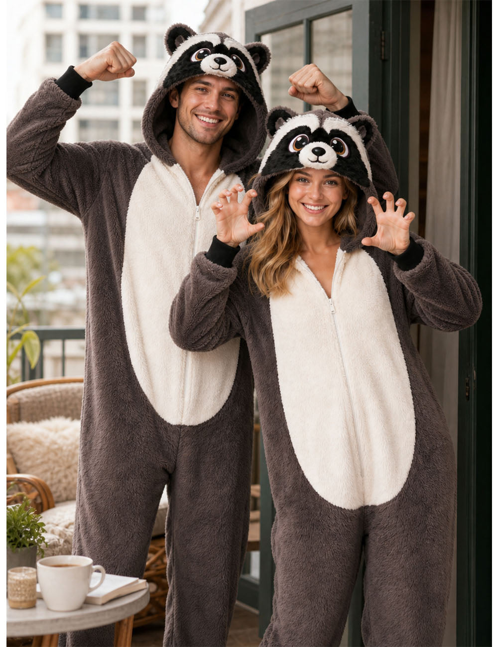 Gray Raccoon Costume