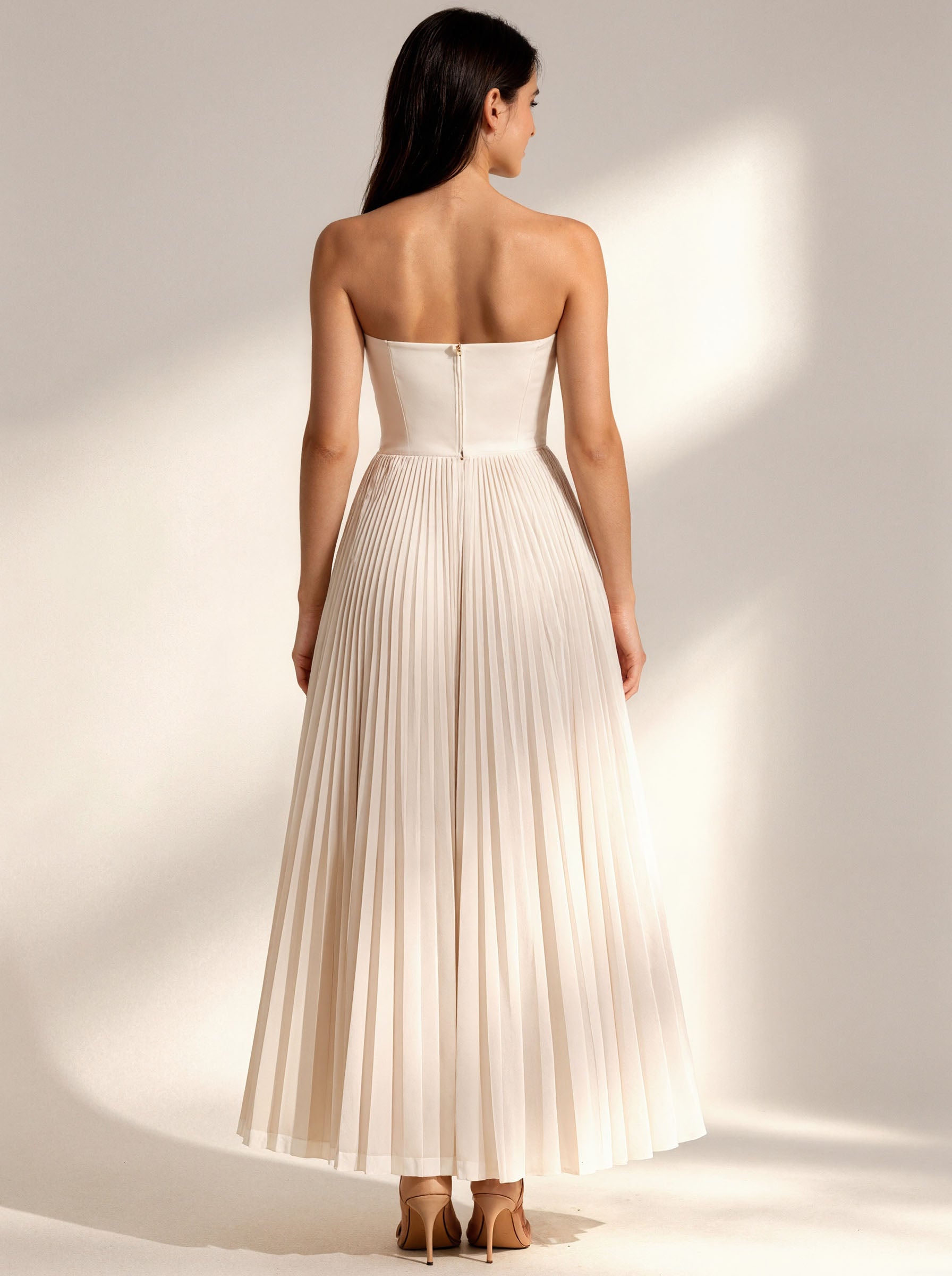 White Long Prom Dress,Formal Evening Dress