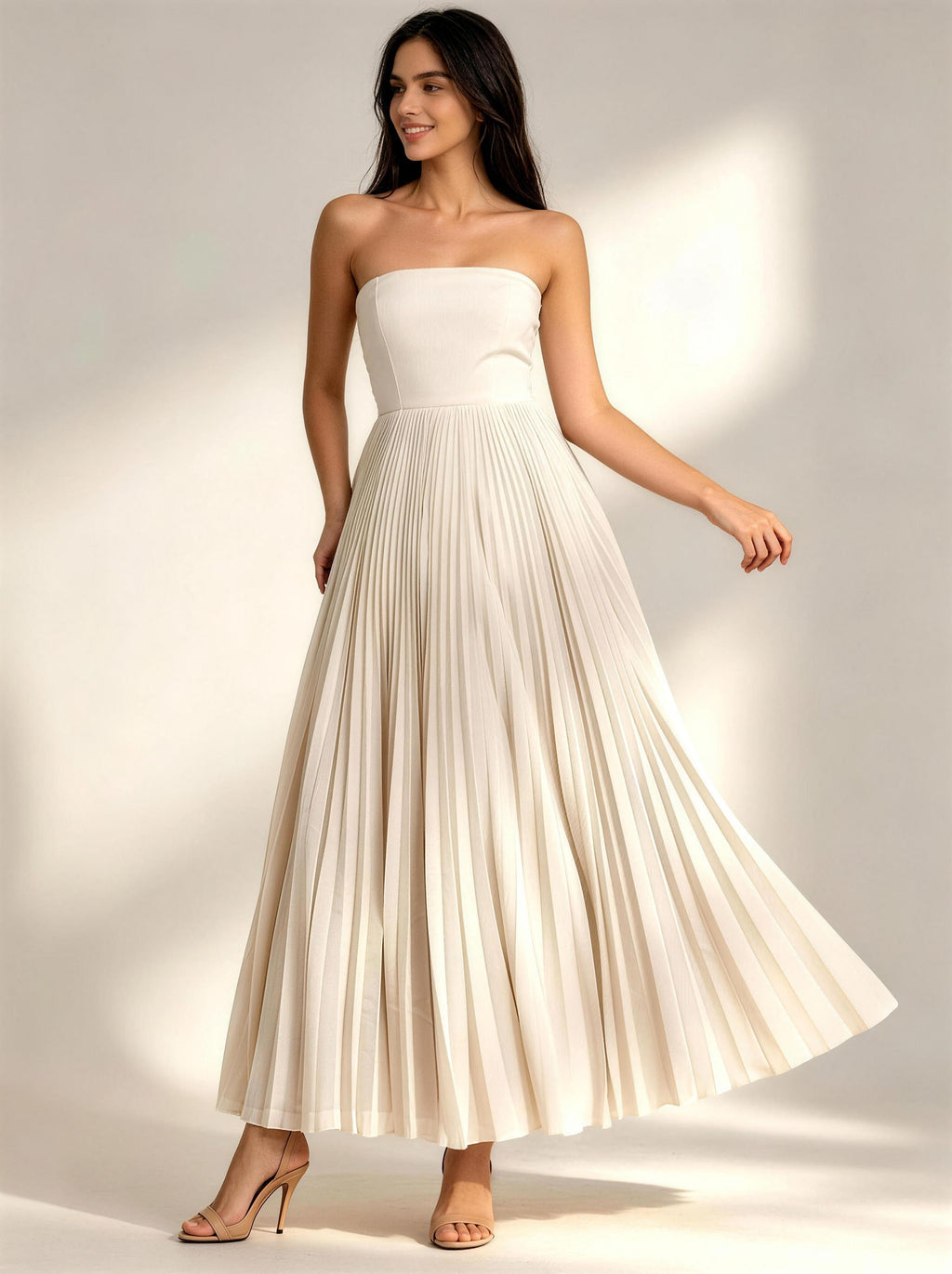 White Long Prom Dress,Formal Evening Dress