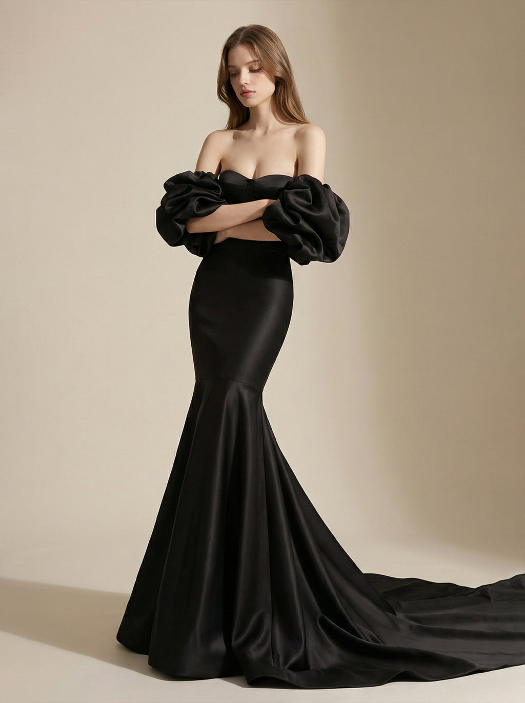 Long Black Prom Dresses Formal Evening Dress