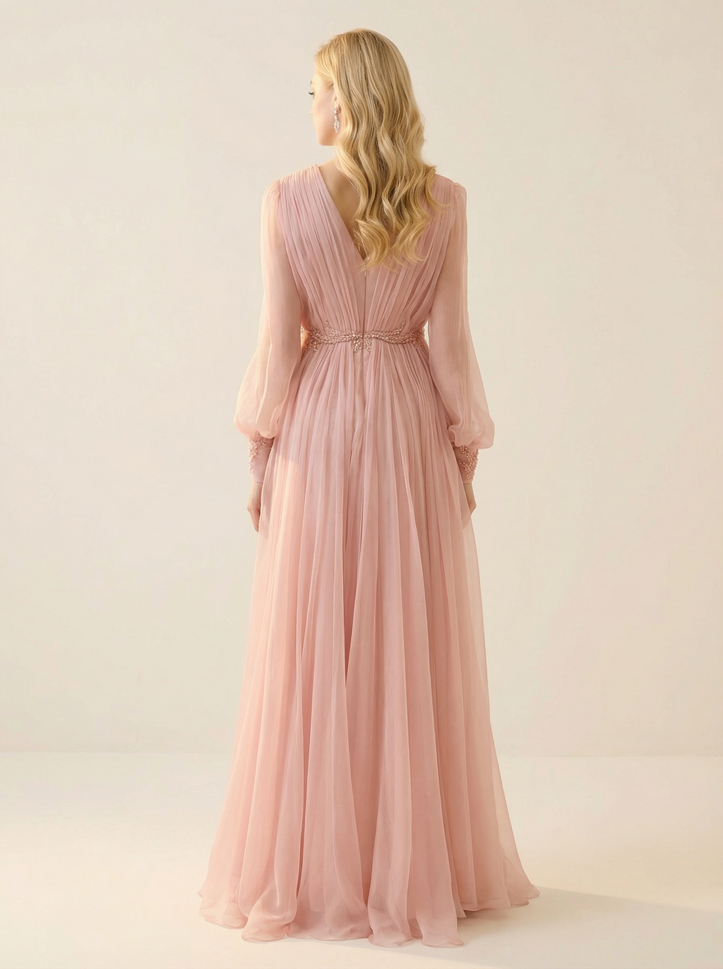 Pink Tull Wedding Dress, Formal Prom Dress