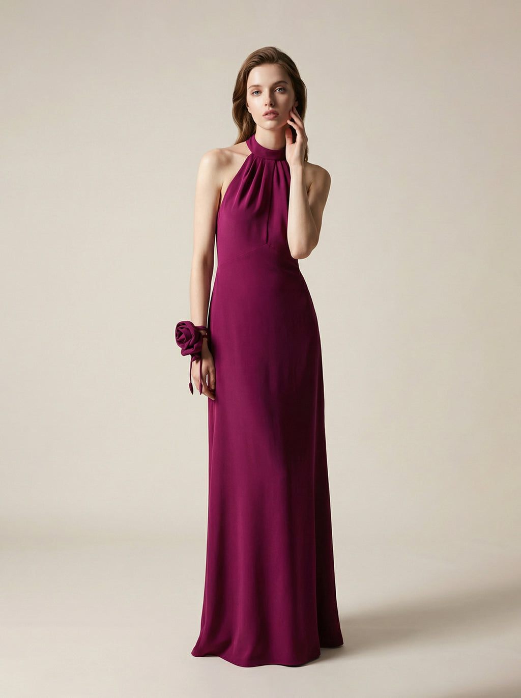 Halter Neck Maxi Dresses Are For Formal Occasions Or Parties