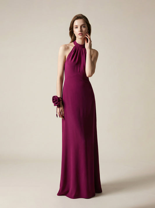 Halter Neck Maxi Dresses Are For Formal Occasions Or Parties
