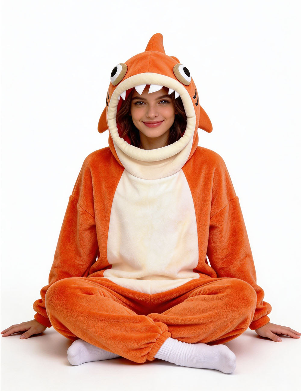 Orange Shark Onesie