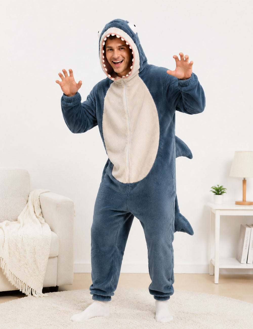 Blue Shark Costume