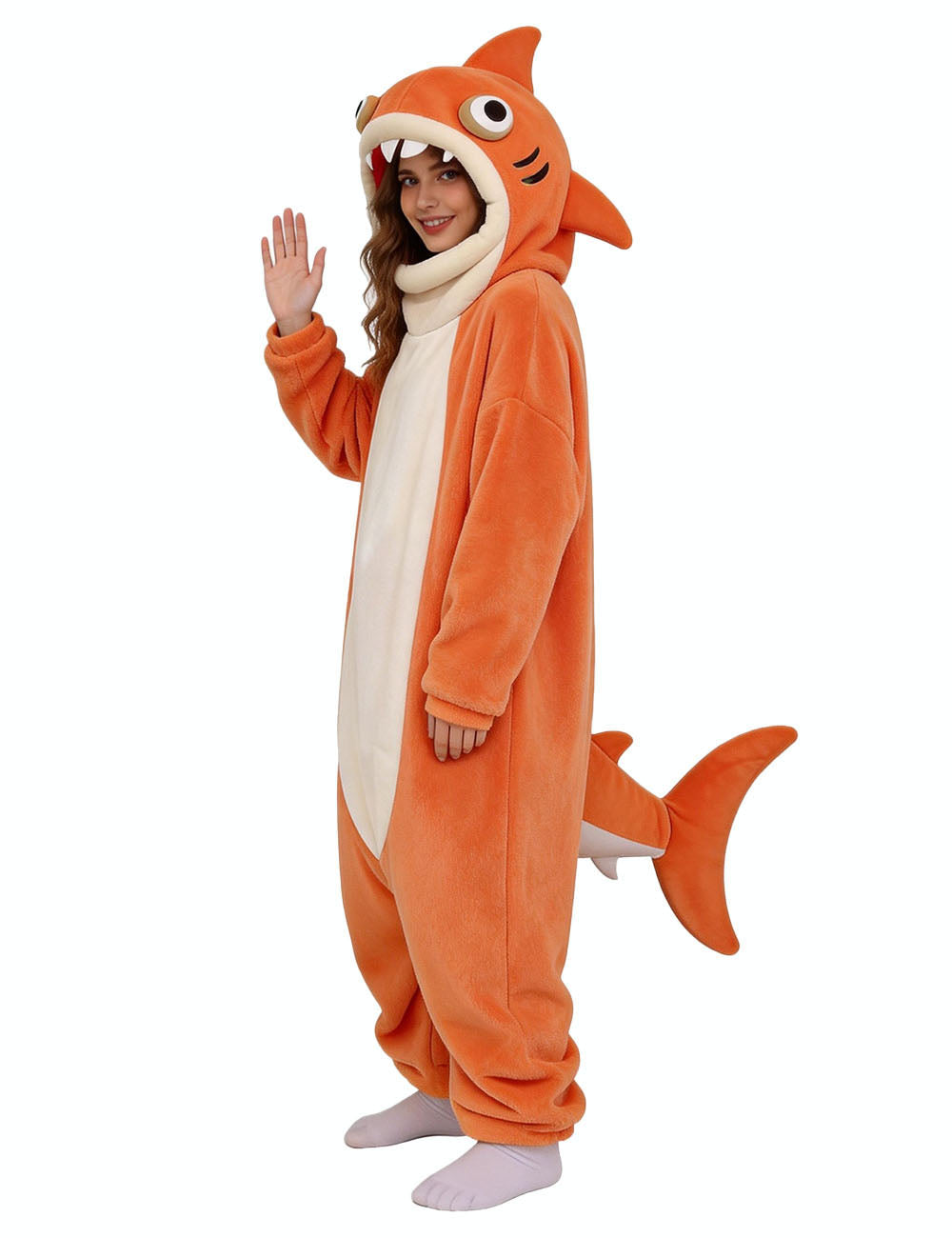 Orange Shark Onesie