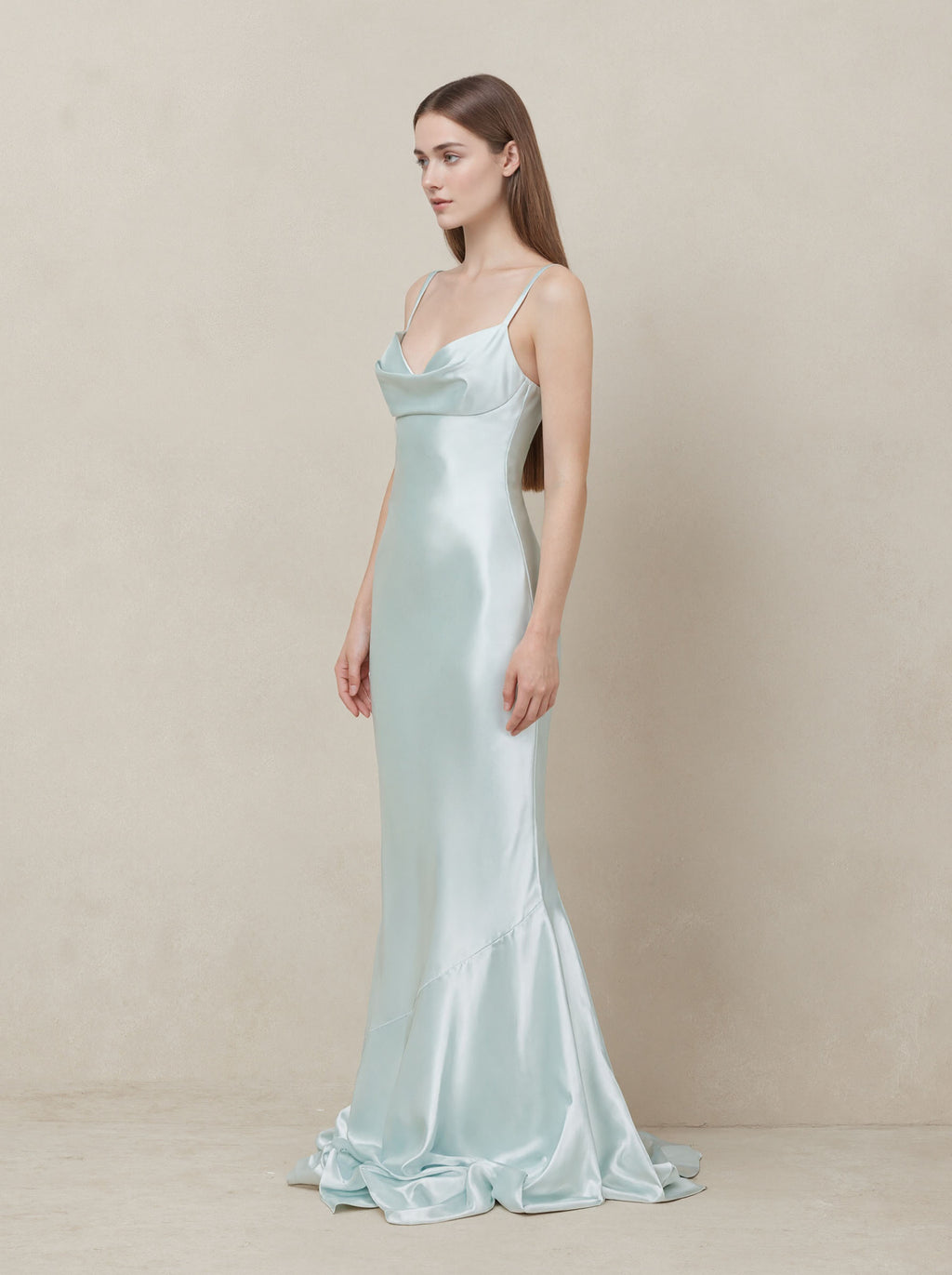 Azure Straps Prom Dress Formal Weedding Dress