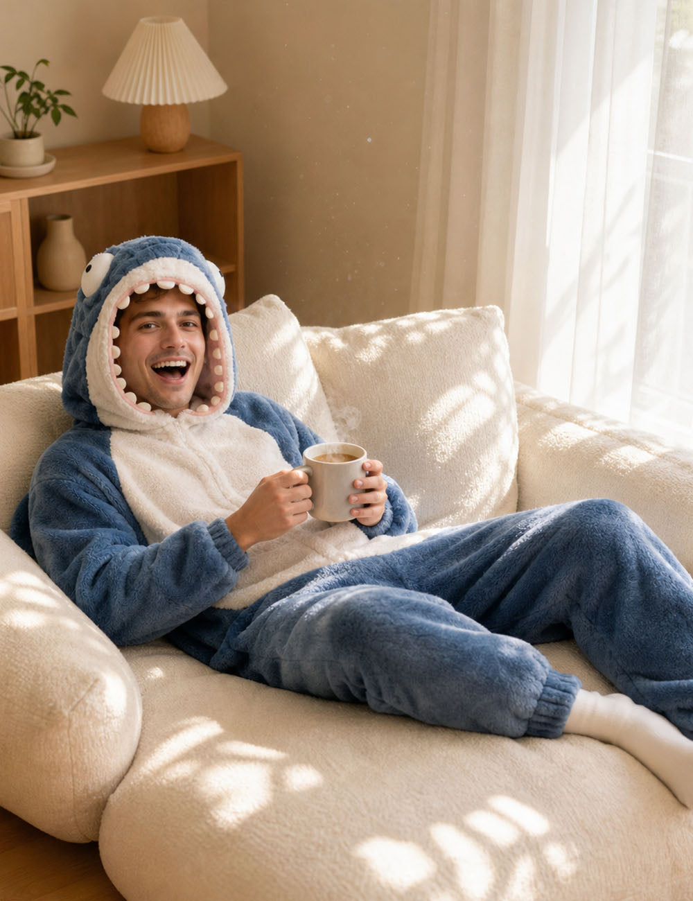Blue Shark Costume