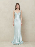 Azure Straps Prom Dress Formal Weedding Dress