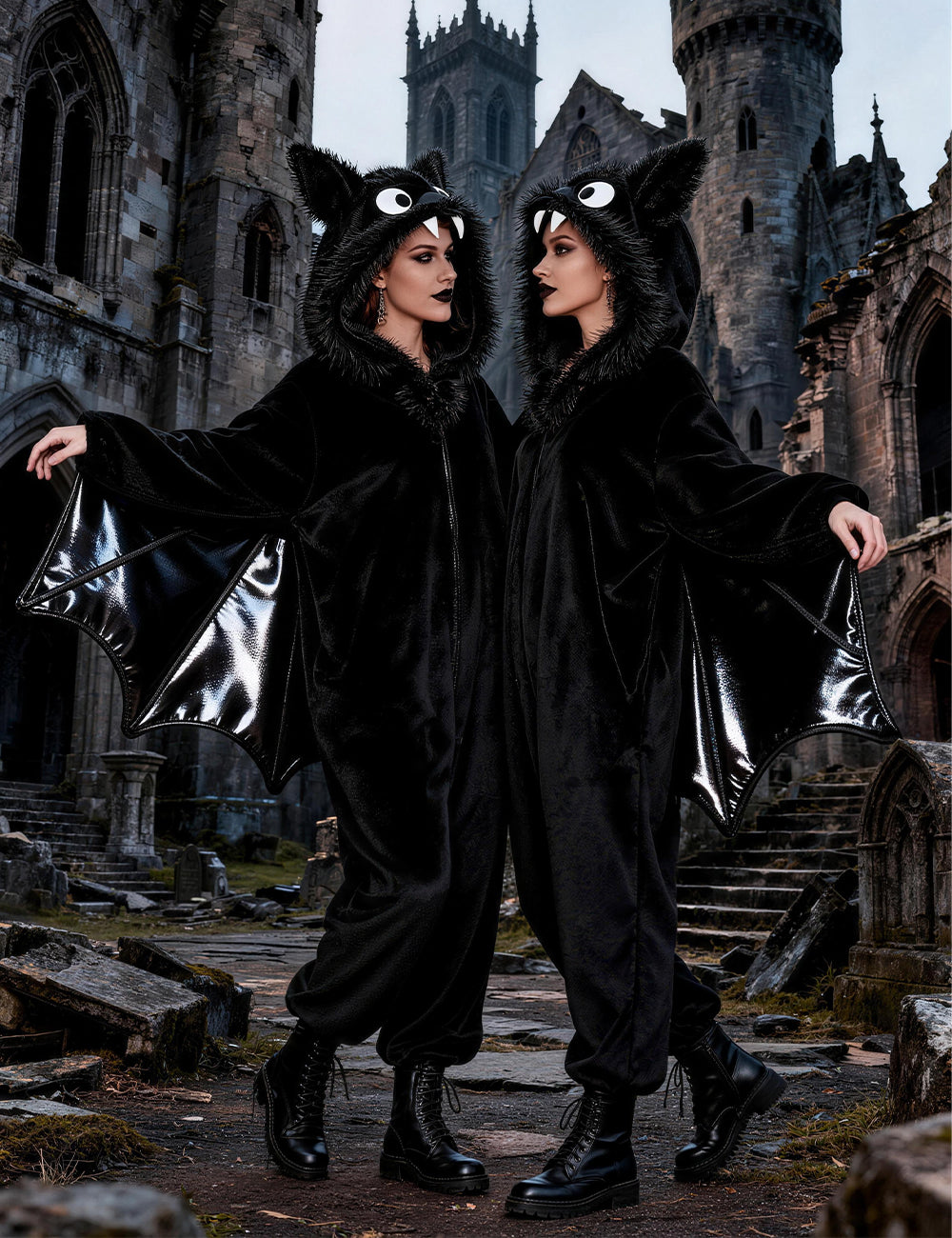 Black Bat Onesie