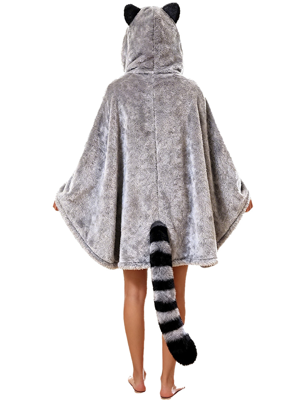Raccoon Costume Cloak