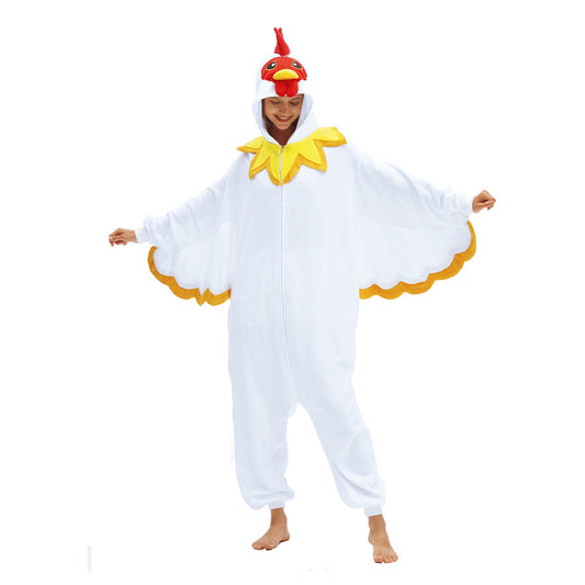 Adult White Chicken Costume