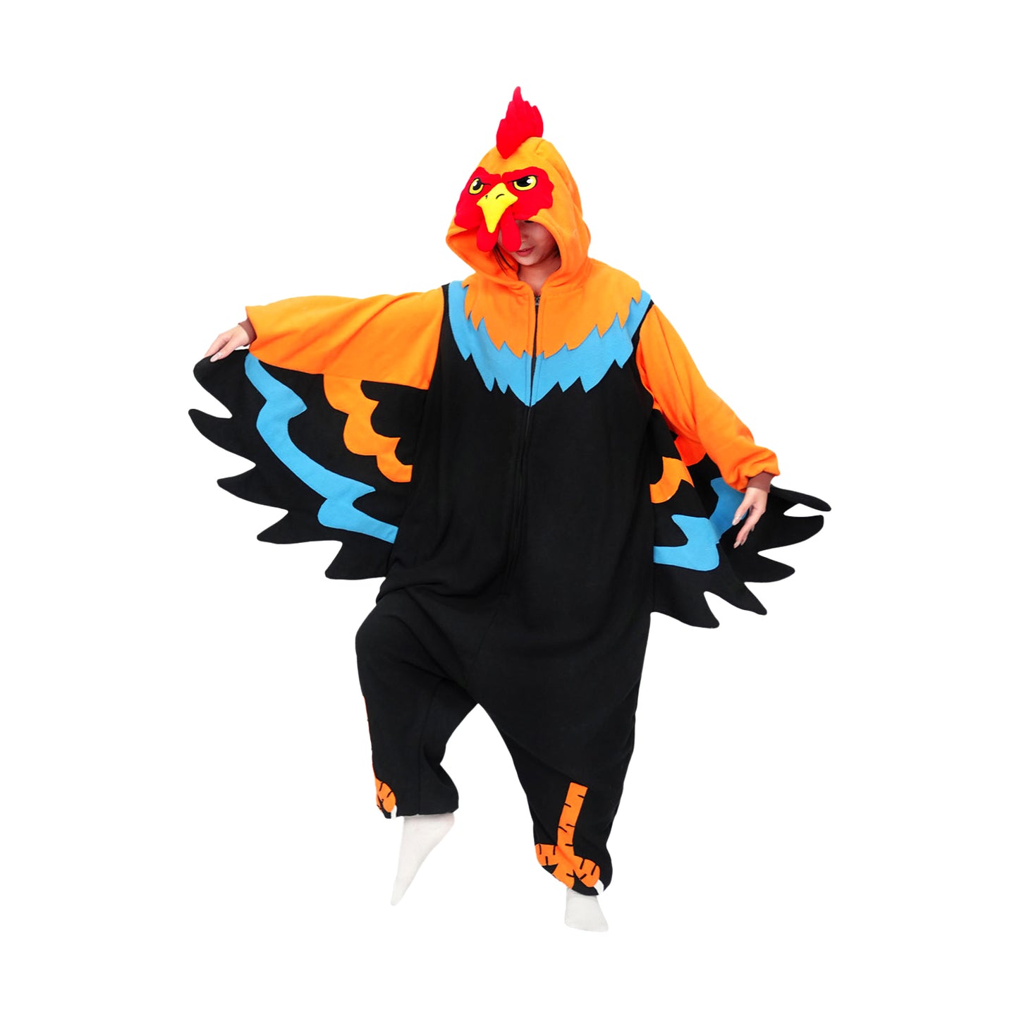 Rooster Onesie Chicken Costume