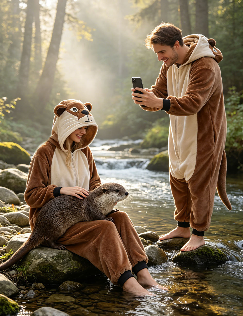 Adult Otter Onesie