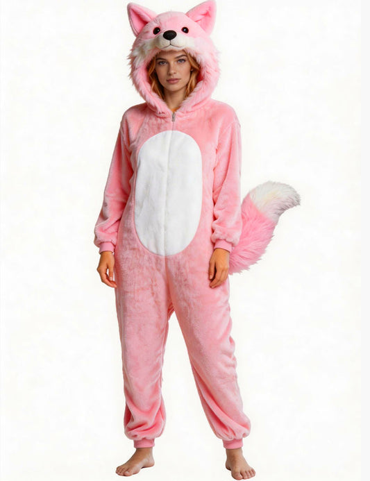 Pink Fox Onesie