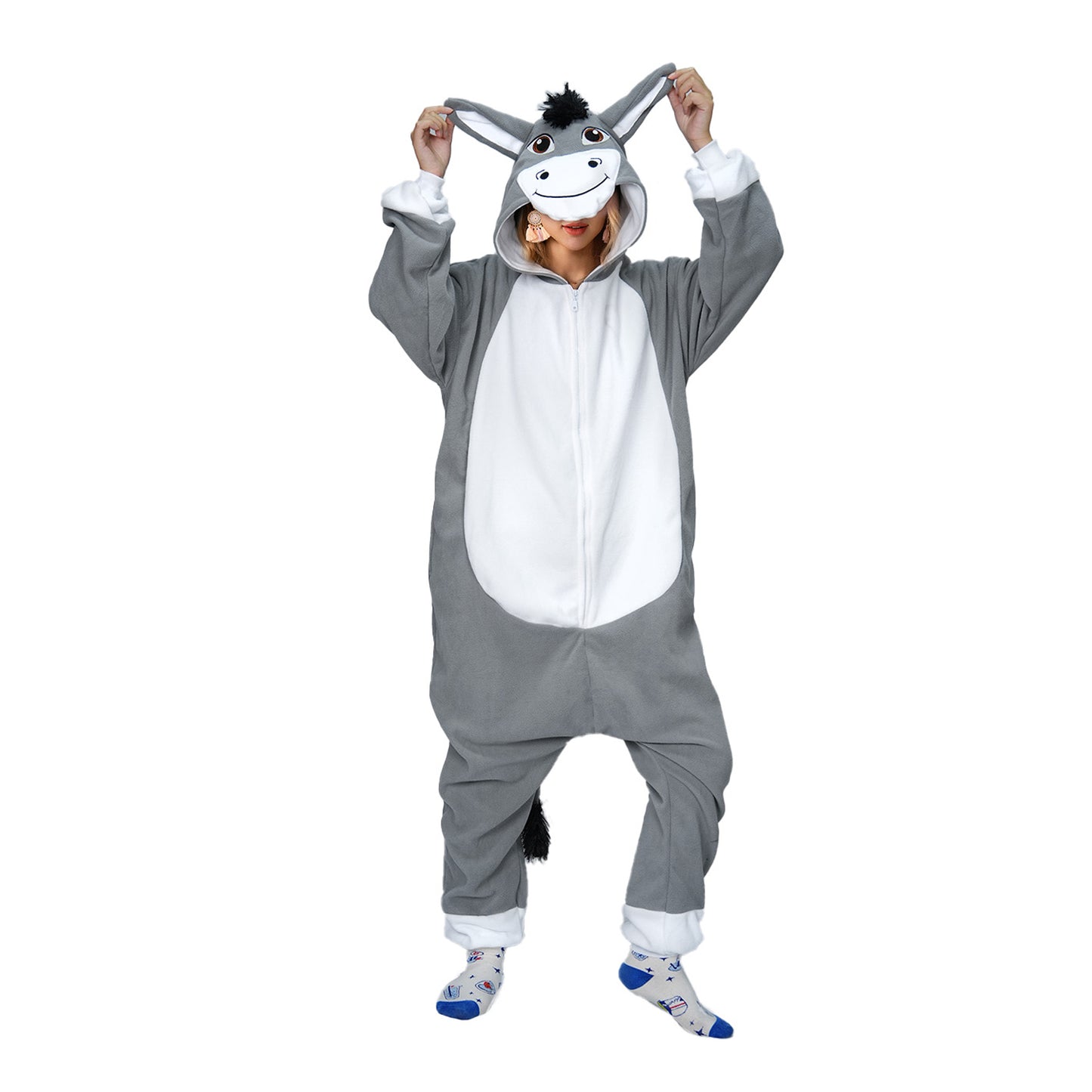 Gray Donkey Costume