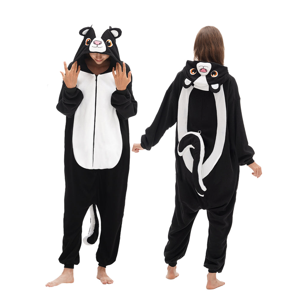 Skunk Onesie Costume Pajamas