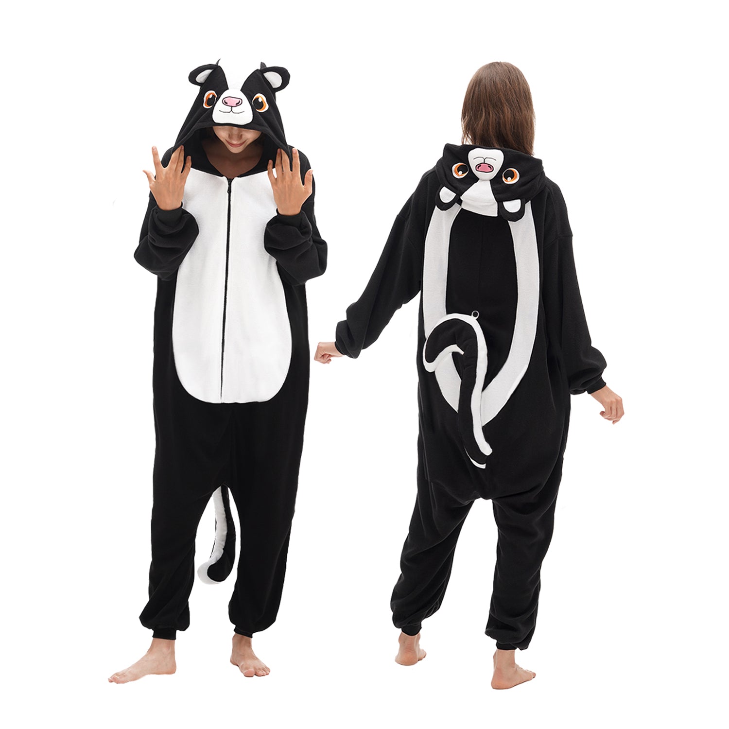 Skunk Onesie Costume Pajamas