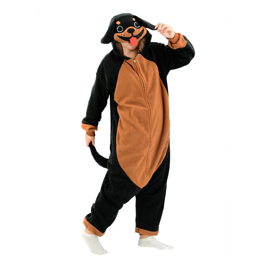 Rottweiler Dog Onesie Pajamas