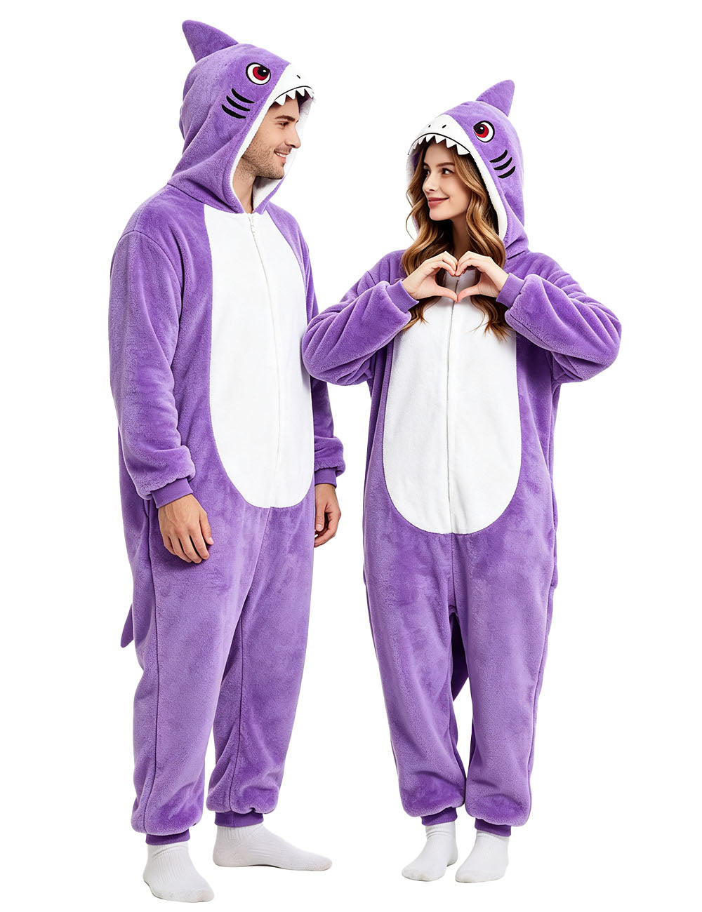 Purple Shark Costume