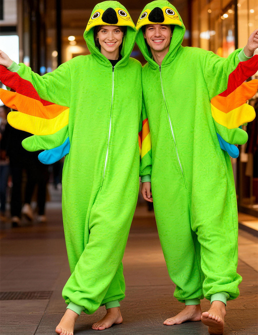 Green Parrot Costume