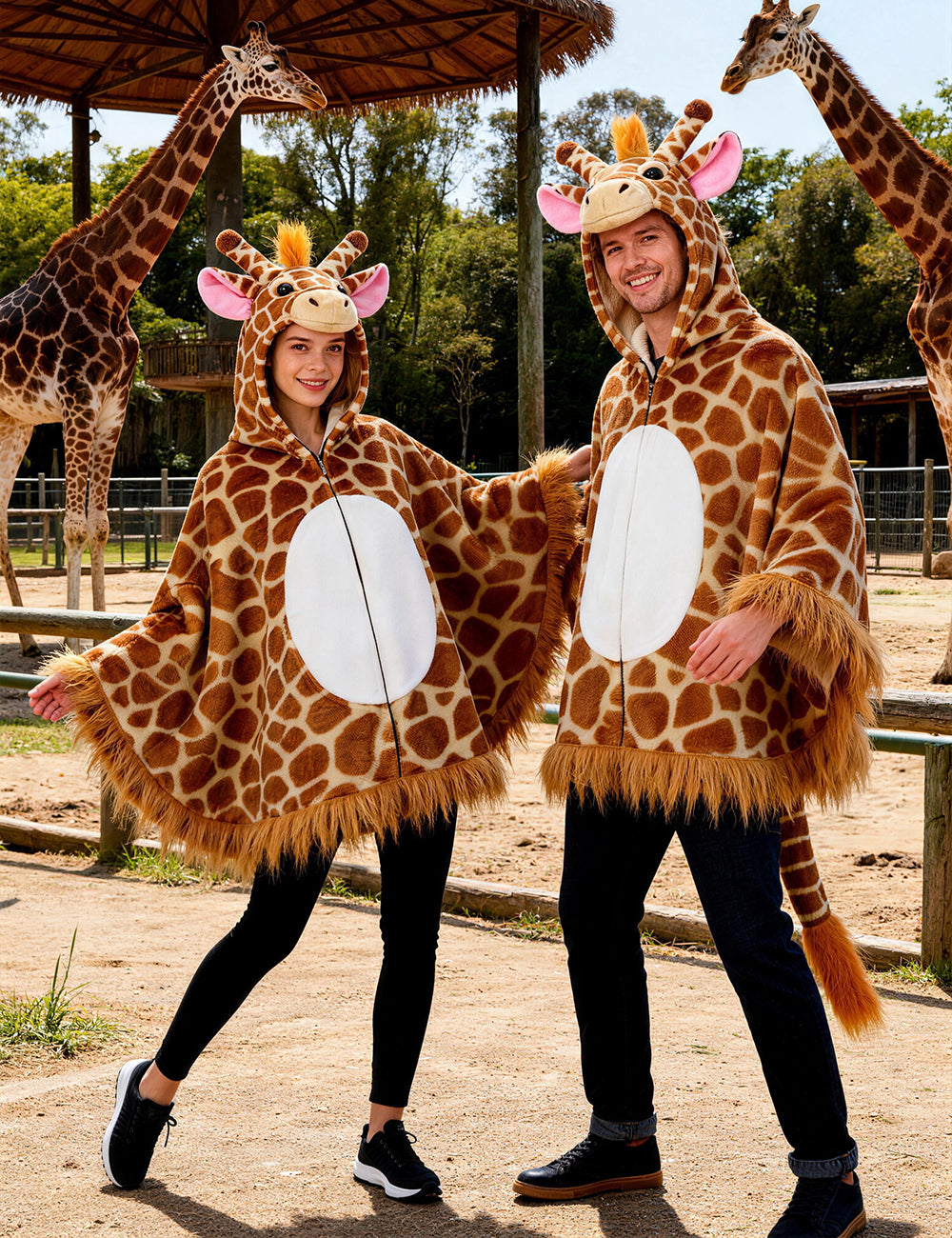 Giraffe Costume Cloak
