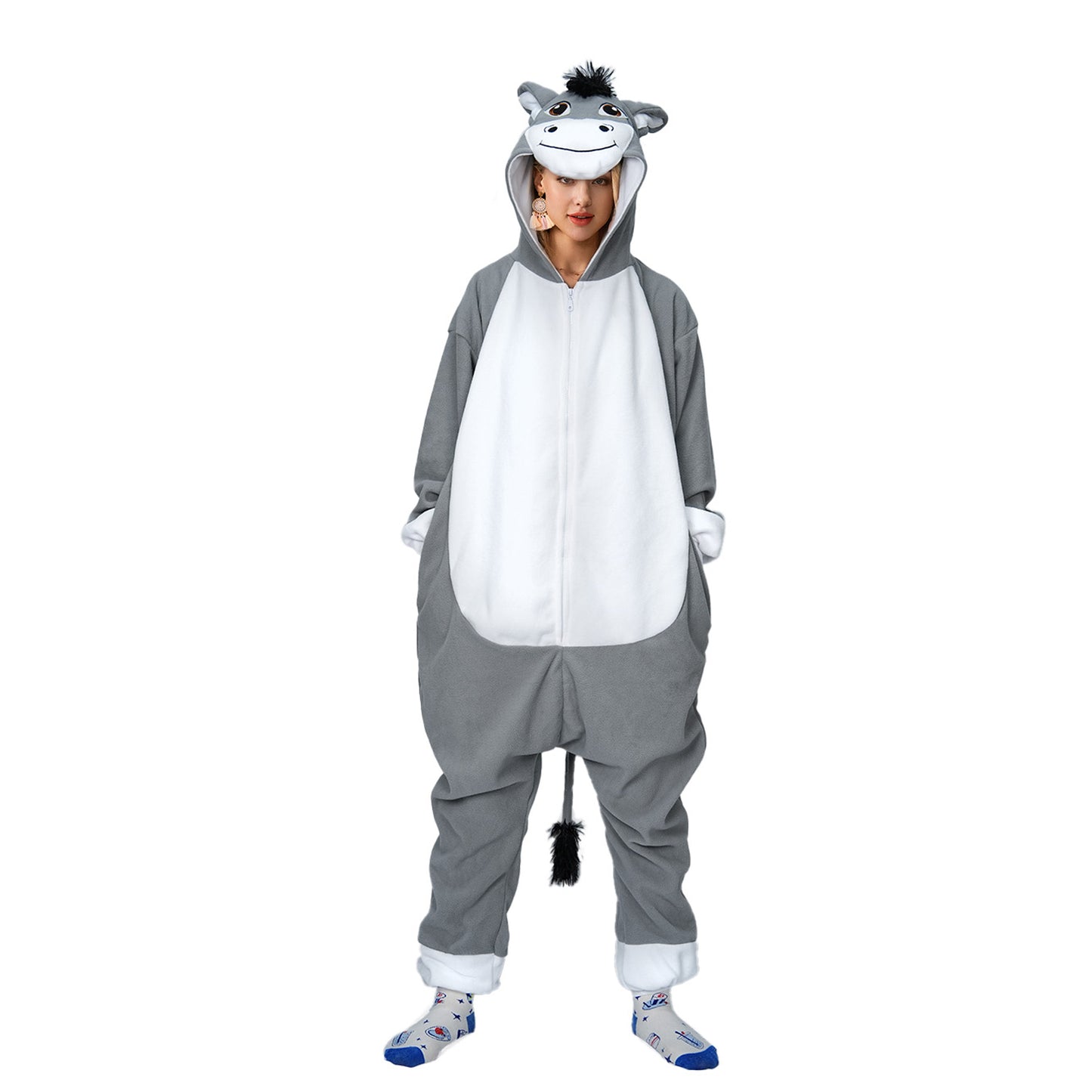 Gray Donkey Costume