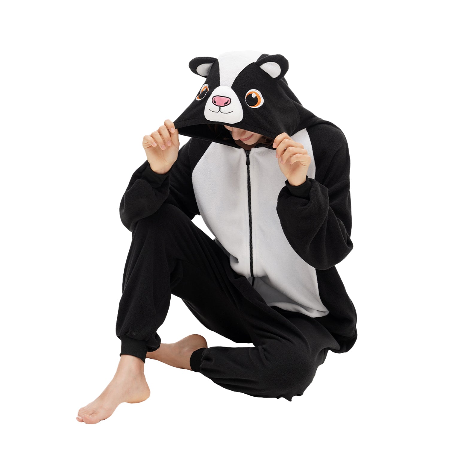 Skunk Onesie Costume Pajamas